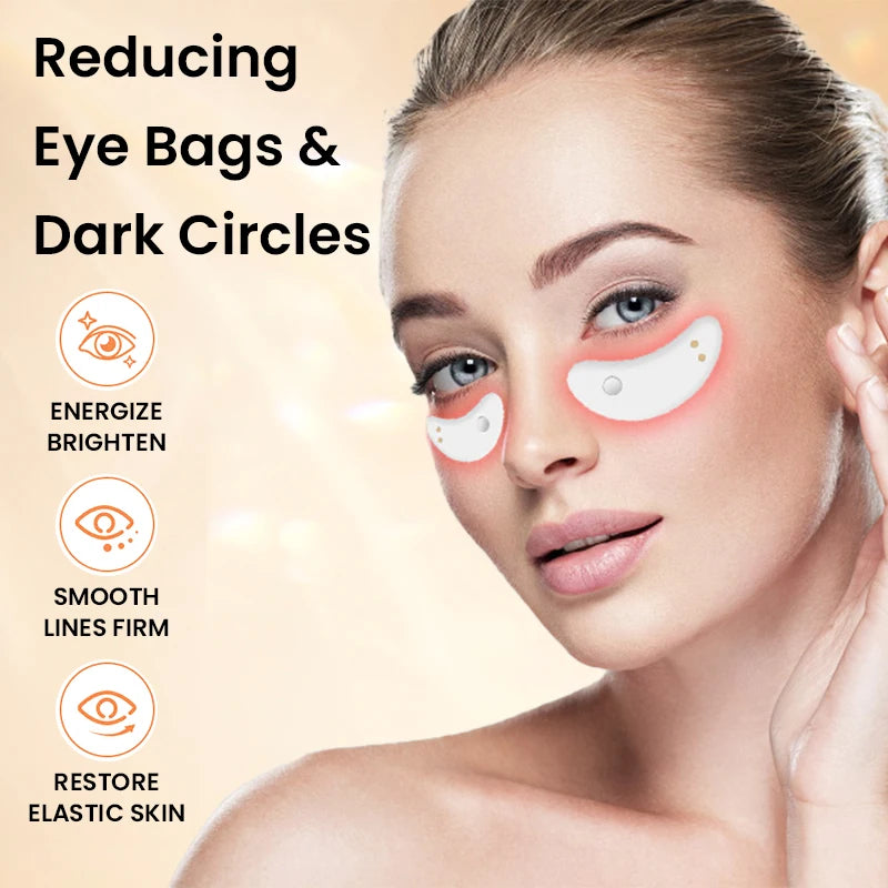 EMS Pulse Micro current, Relieve Fatigue, Reduce Dark Circles, Lines, Swelling, Anti-Wrinkle