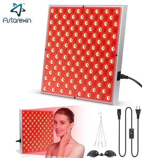LED Red Light Therapy, Panel Lamp for Facial Anti Aging, Pain Relief Physical Therapy Tools
