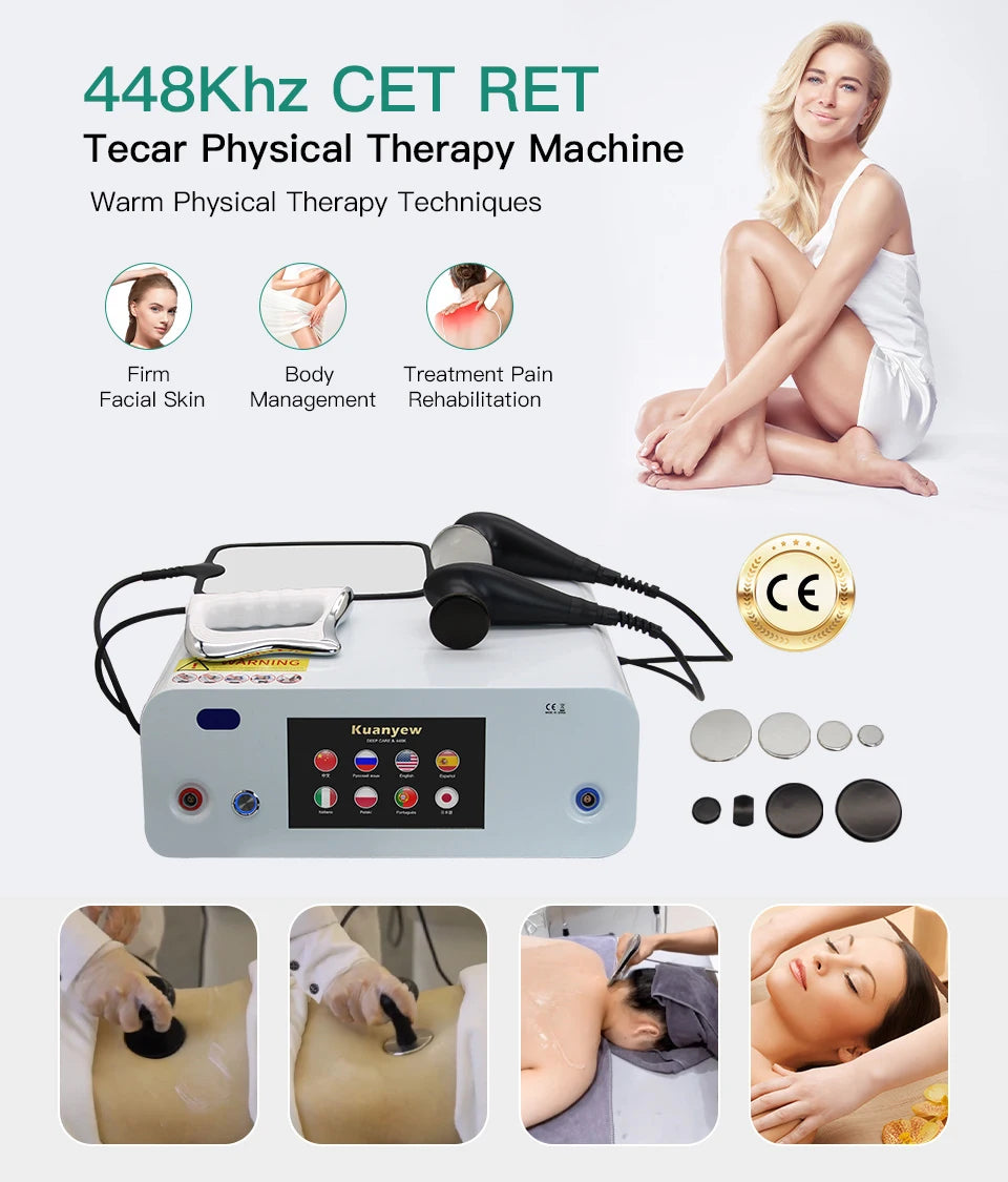 Thermo Therapy, 448K CET RET High Weight Loss, Relieves Pain Machine, Lifts Firming Skin, Accelerates Lymphatic Circulation