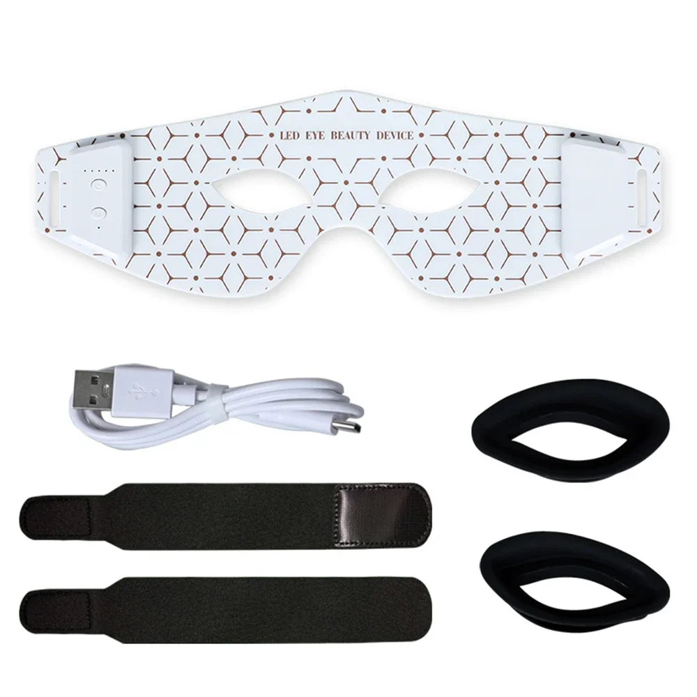Eye Mask, Eye Bags Remover, Infrared Red Light Therapy