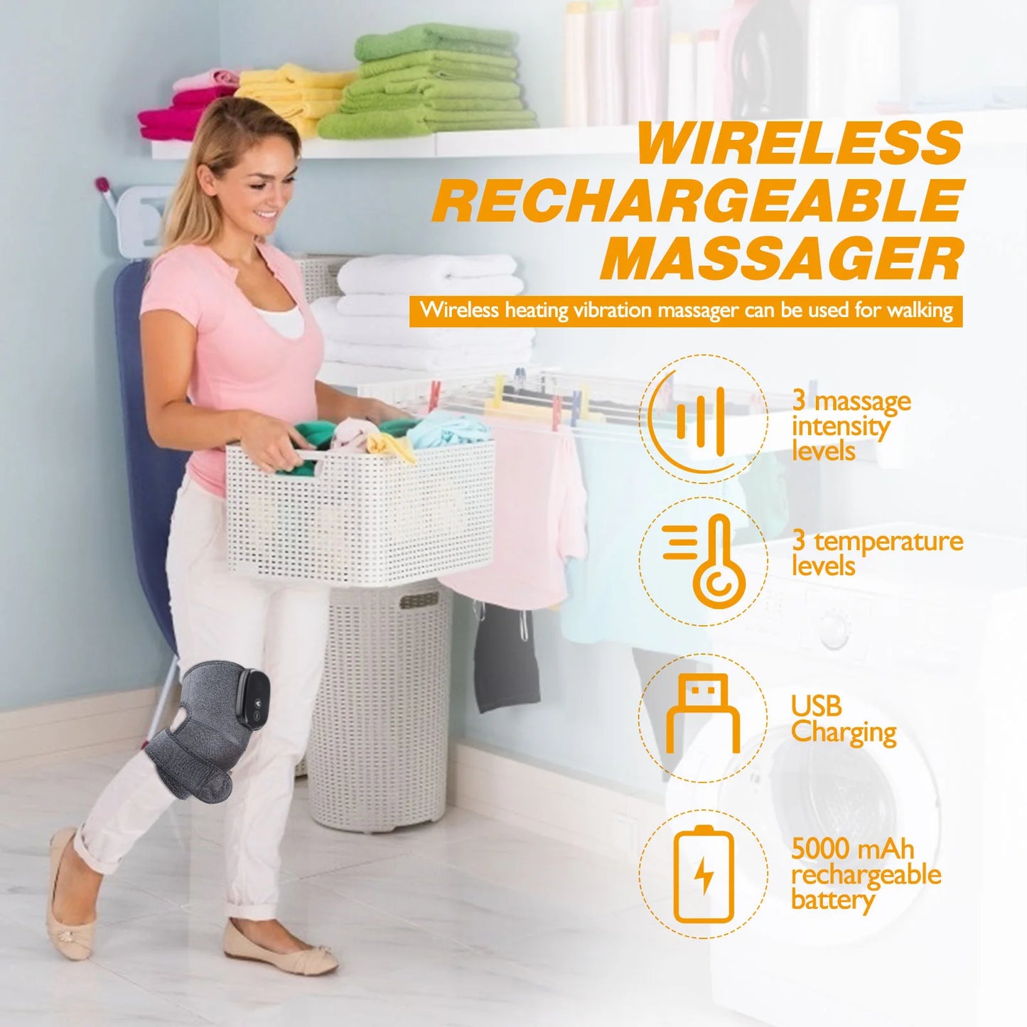 Electric Heating Shoulder Brace, LED Display, Vibration Shoulder Massage, Muscle Relaxation