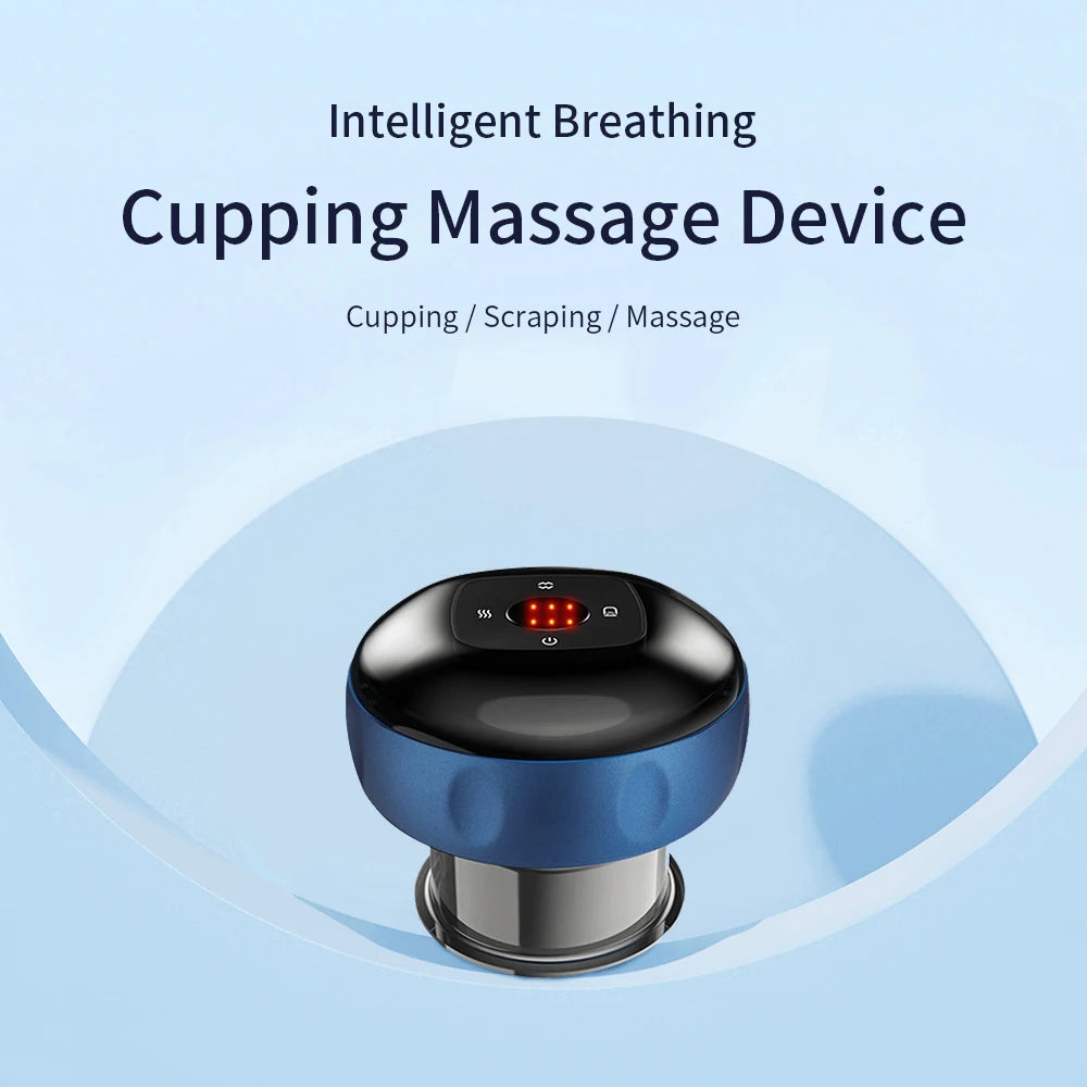 Intelligent Vacuum Cupping Massage, Electric Heating, Physical Fatigue Relieve Health Guasha Cans