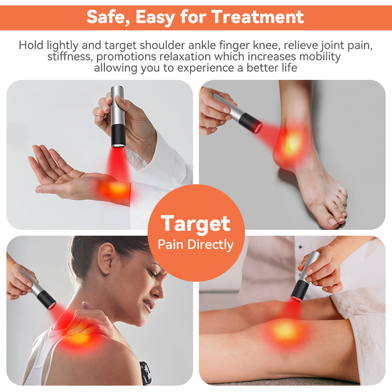 Led Flashlight, Anti Inflammatory, Pain Relief Red Light, Therapy Muscle Pain, Infrared Lamp, Led Therapy Skin Care