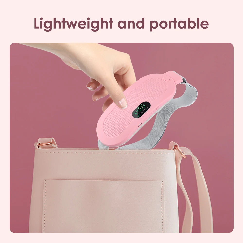 Menstrual Period Pain Relief Device, 5-Level Heating Pad, Electric Massager, Women