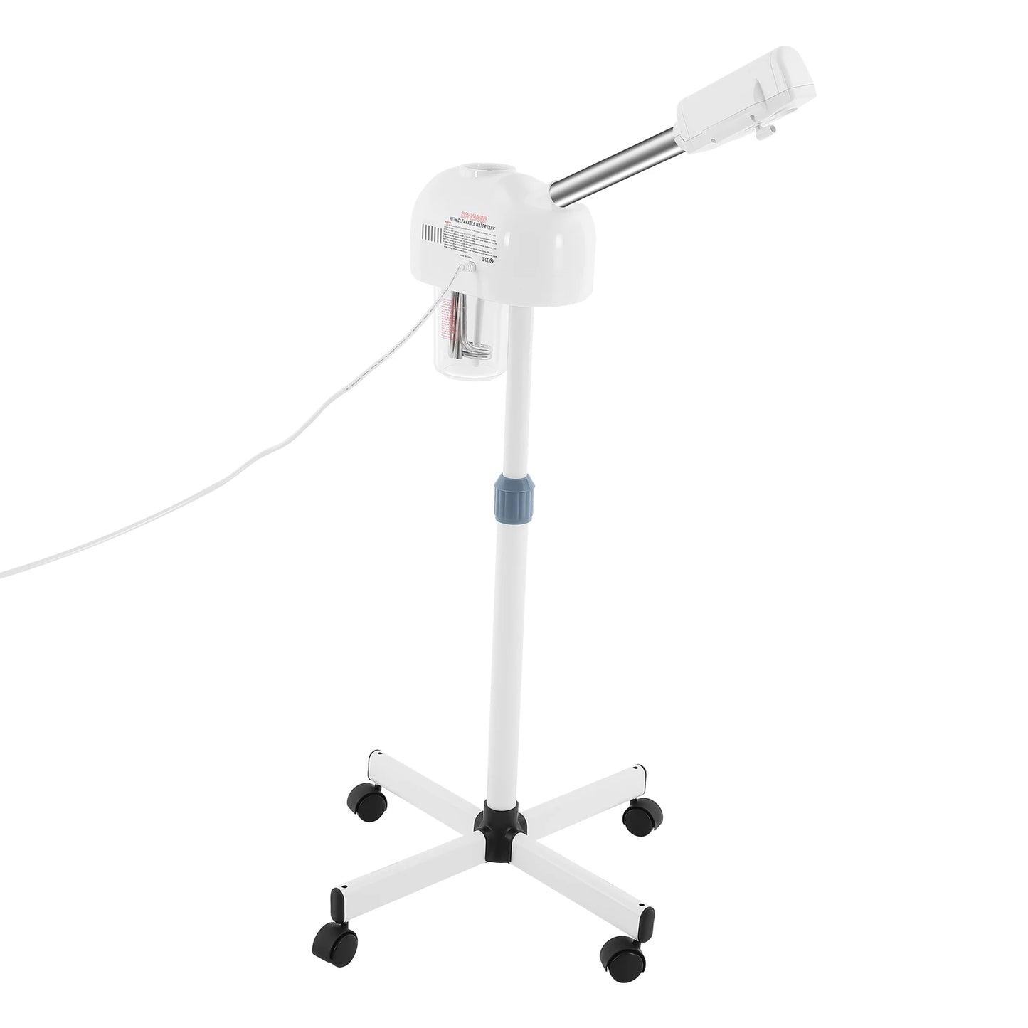 Facial Steamer, Height Adjustable Sprayer, 360° Rotatable, Movable Skin Care Equipment
