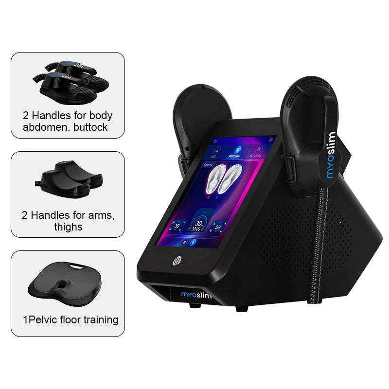 Body Sculpt Machine, 15 Electromagnetic, Slimming Fat, Muscle and Pelvic Body EMS