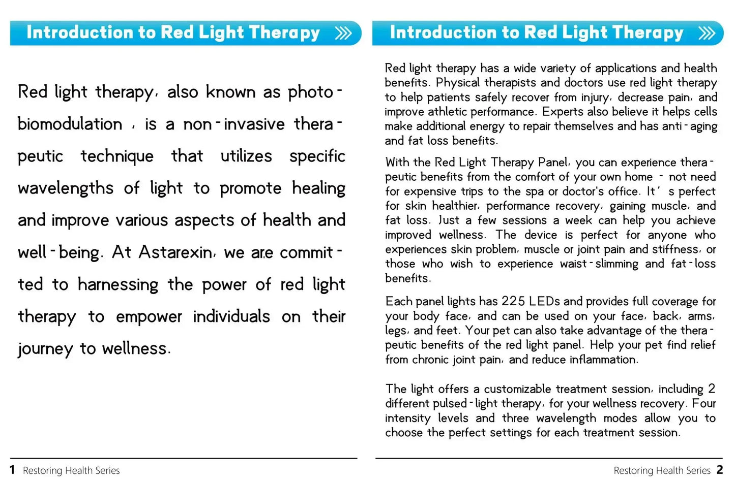 Red Light Panel Device, 660nm850nm, Lamp for Anti-Aging Pain Relief