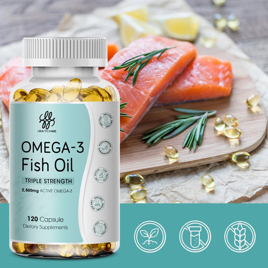 Omega 3  Fish Oil, for Heart, Brain & Immune Support