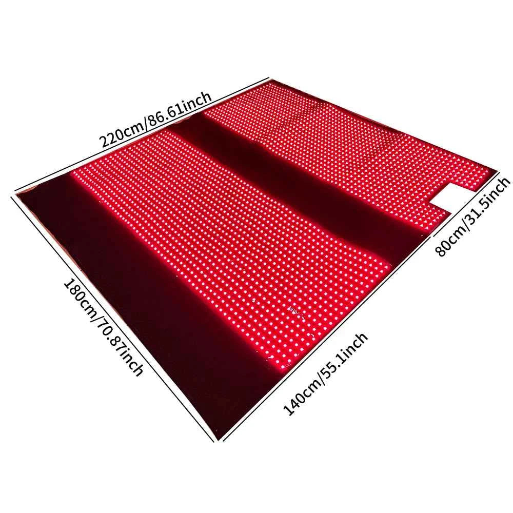 71" Red Light Sleeping Bag, Full Body Relax, Led Red Light Blanket, Home Use
