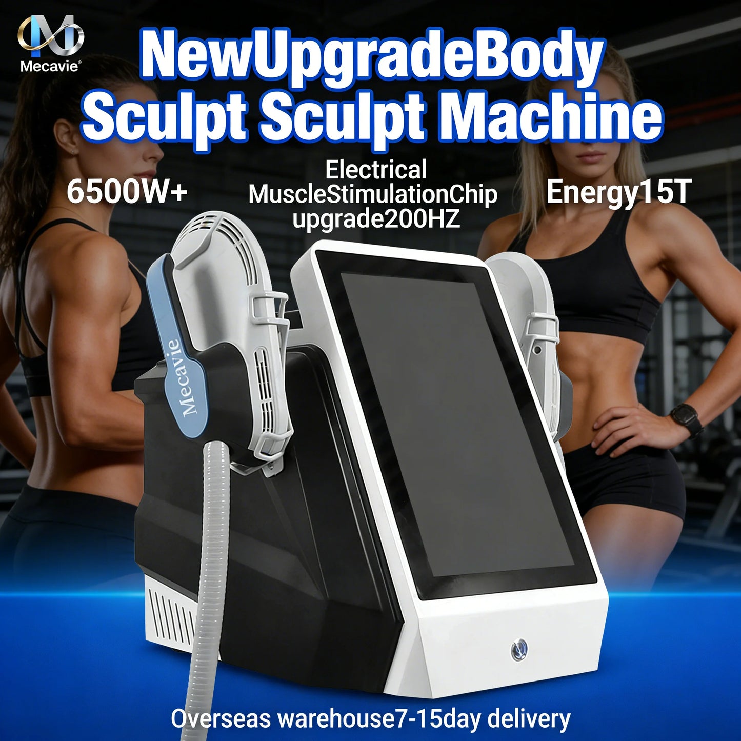 Body Sculpting Machine, Fat Burning, Muscle Toning, Device For Pelvic Abdomen Thighs