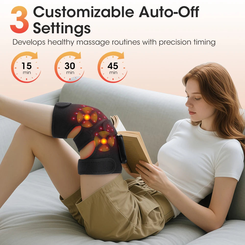 Infrared Red Light Knee Pad 660nm 850nm for Joints Leg Cold Therapy Warmth