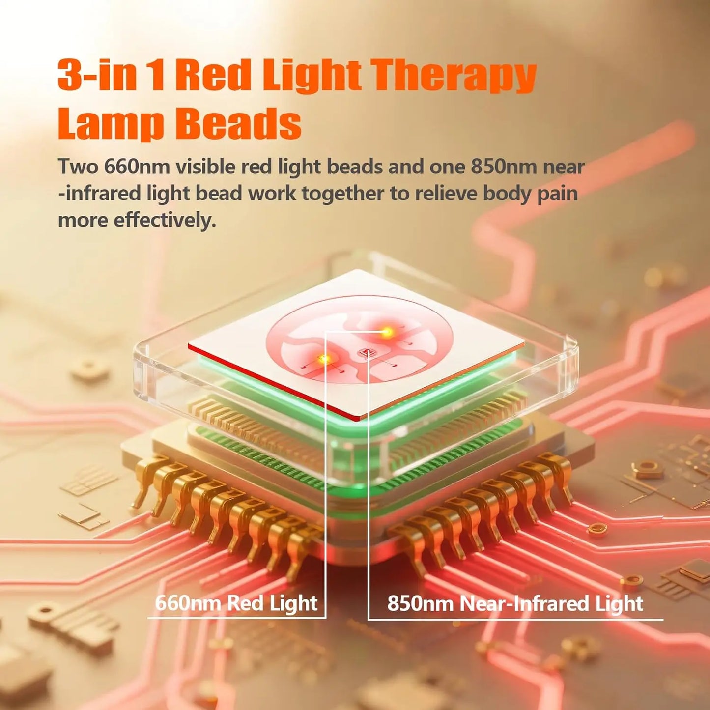 Red Light Therapy, Full Body Pad for Relief & Enhanced Muscle