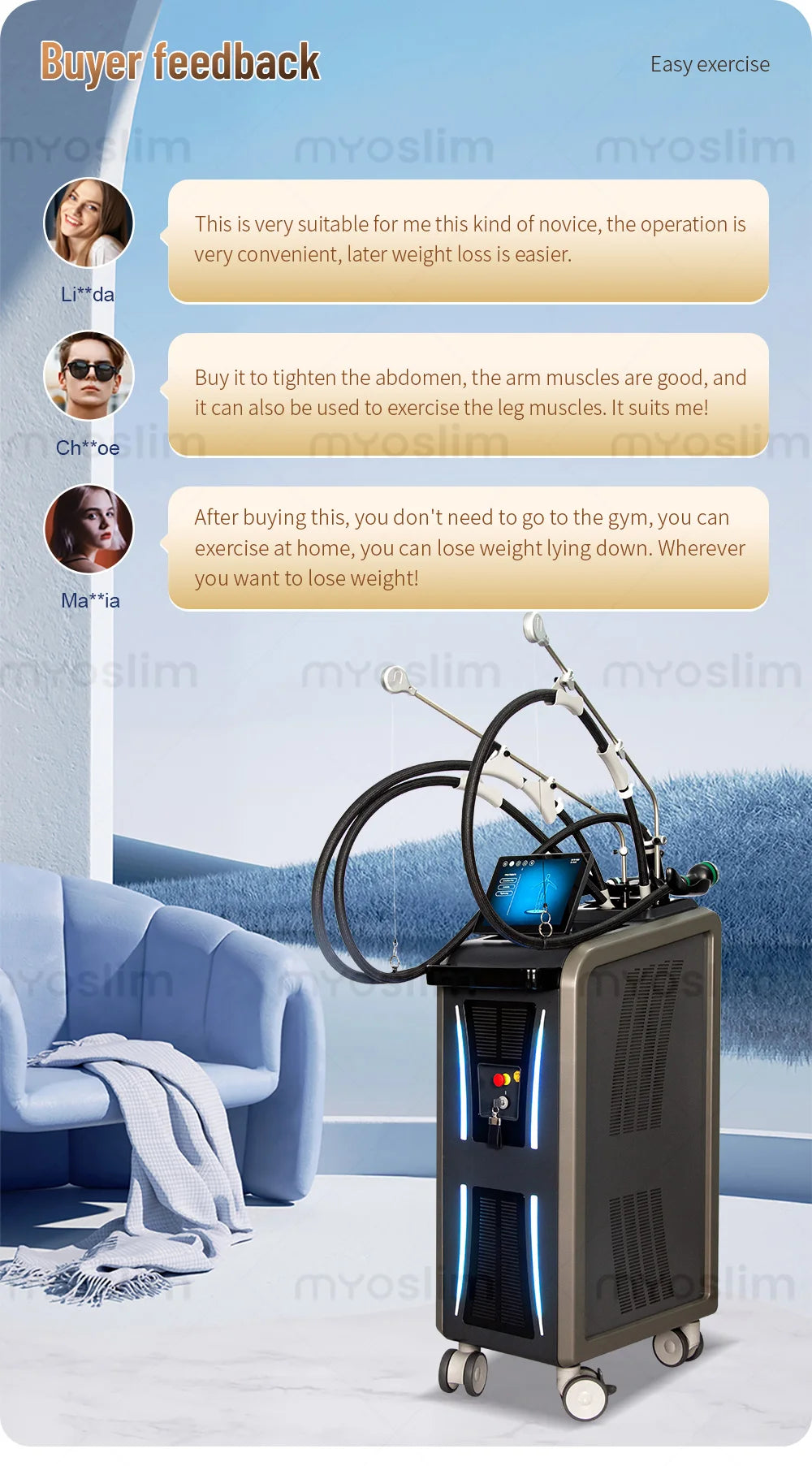 New Pro 3 Handles, Micro Wave 80% Fat Reduction, Safe Weight Loss, Eliminate Double Chin Removal