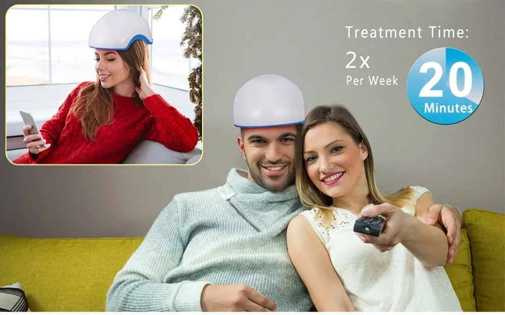 Red Light, Repair Hair, Follicle Helmet, Anti Hair Loss