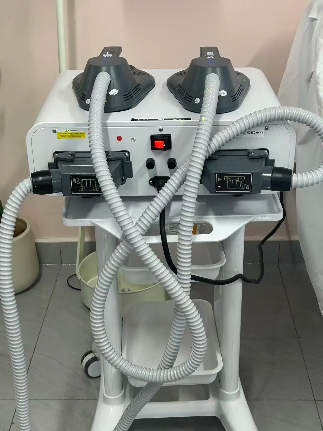 Muscle Stimulator, Body Sculpting, Portable Machine, Weight Lose Electromagnetic