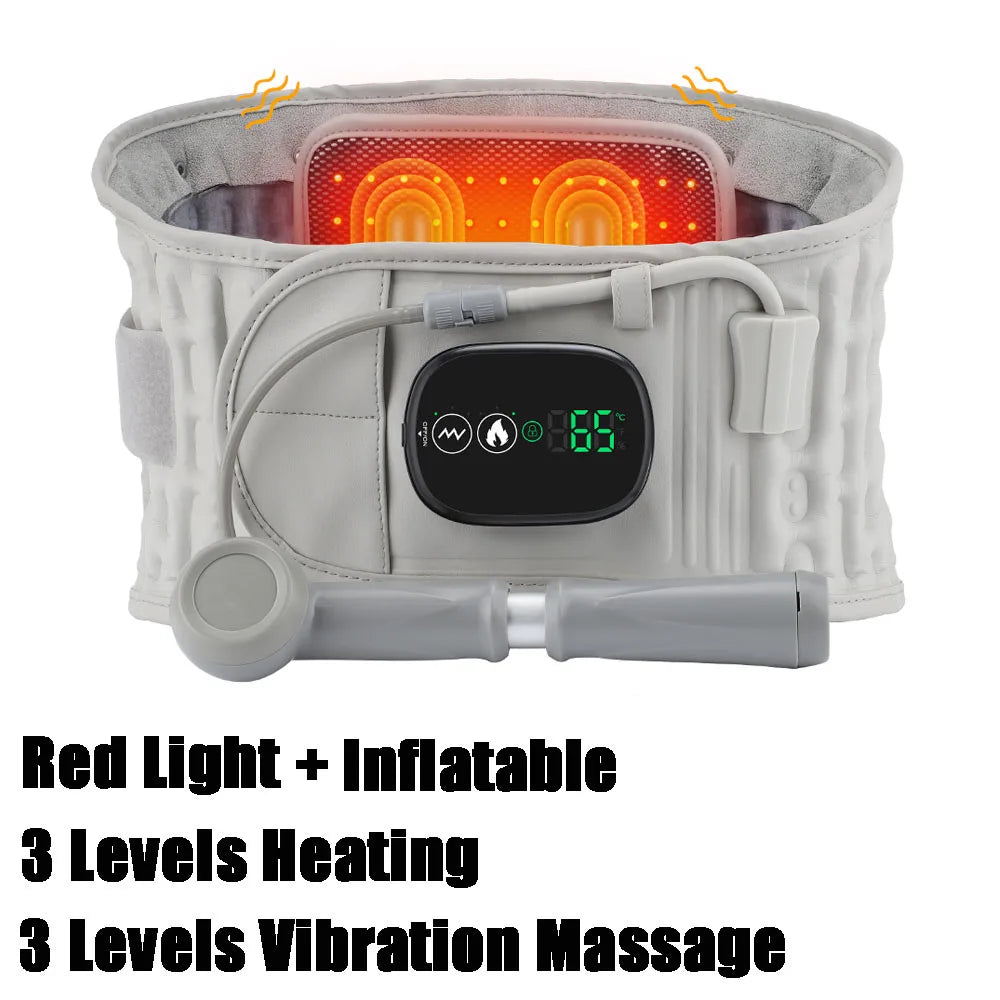 Infrared Heating Waist Massager, Electric Belt Vibration,