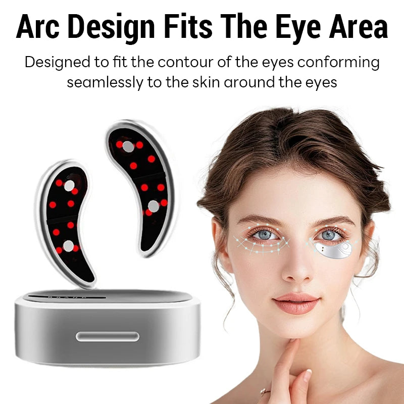 Led Red Light, Gel Patch For Treatment Under Eye, Wrinkle Improvement, Dark Circles Removal Care