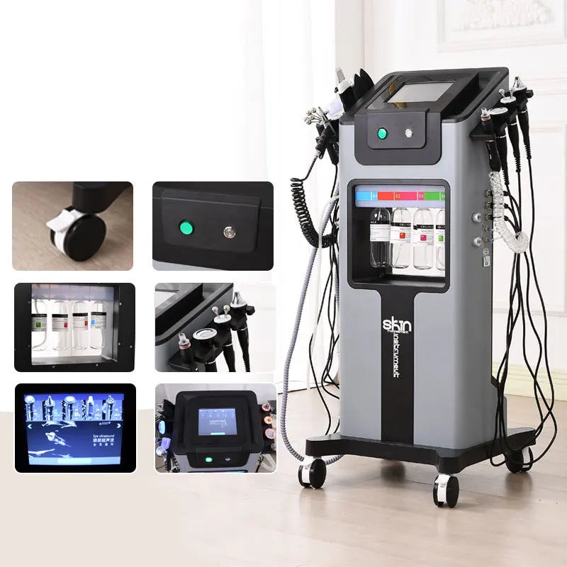 Hydra aqua 10 in 1, facial peeling diamond, dermabrasion facial machine skim Care