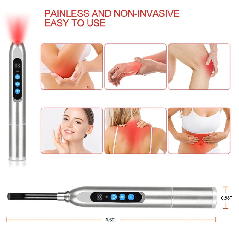 Therapy Cold Sore Wand, Device For Mouth Sores Treatment, LED Light Therapy Machine Skin Care