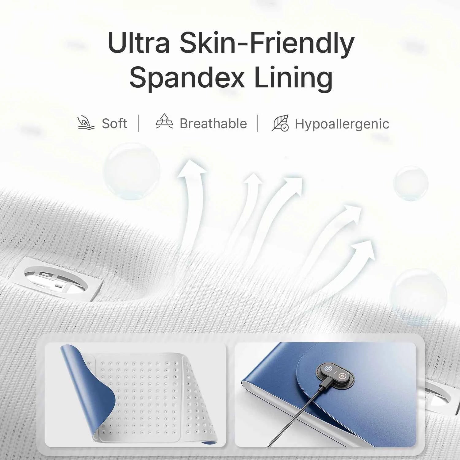Large Red Light Therapy for Body, 264 Triple-Chip, 660nm & 850nm Red Light Therapy Mat 30'' x 12'' for Full Body