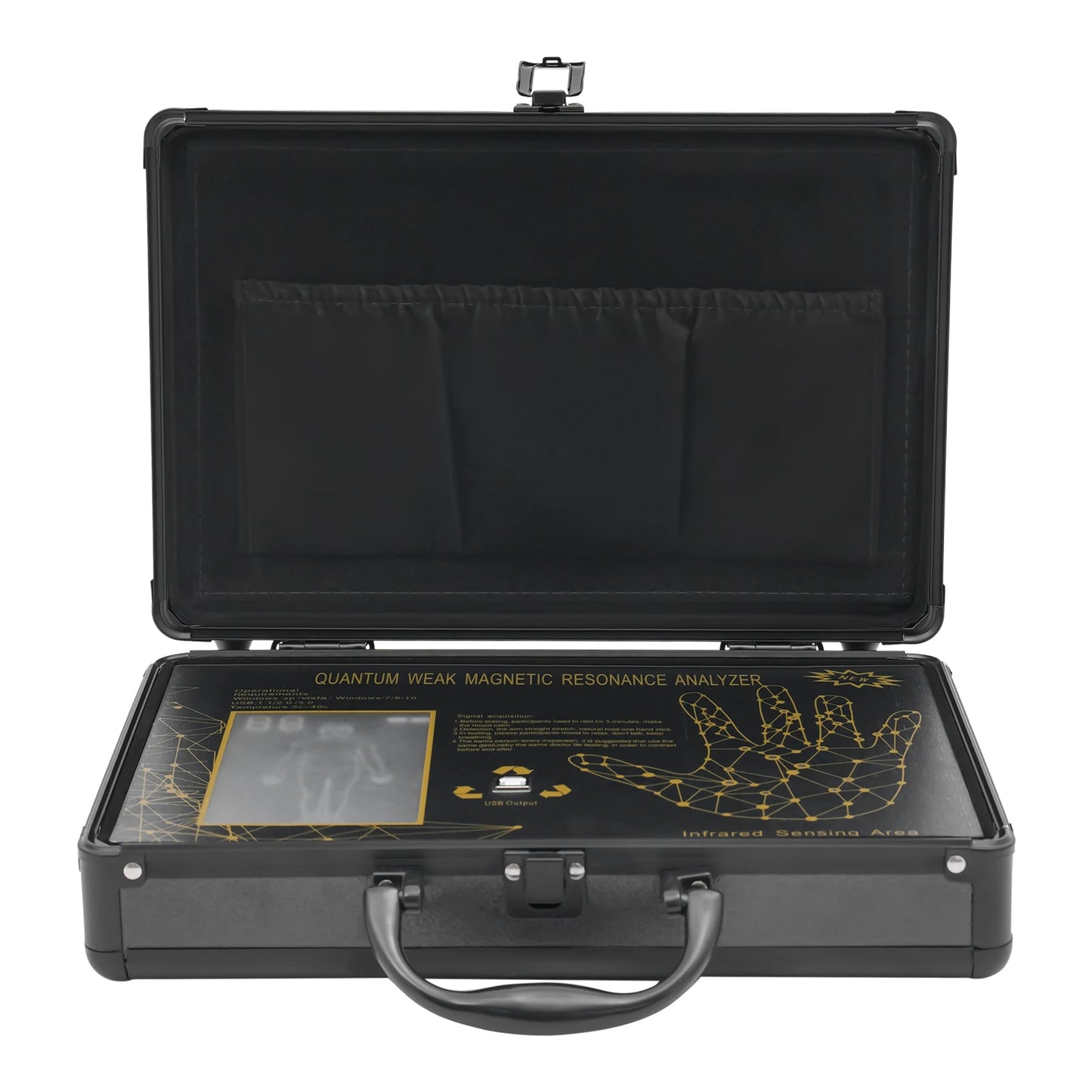 Hand Full Body Diagnostic Tester, Physiotherapy Instrument, Body Scanner, Analyzer Health Detector,