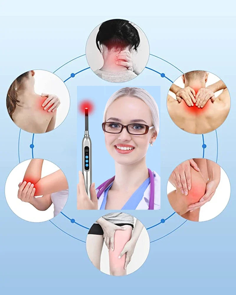 Therapy Cold Sore Wand, Device For Mouth Sores Treatment, LED Light Therapy Machine Skin Care