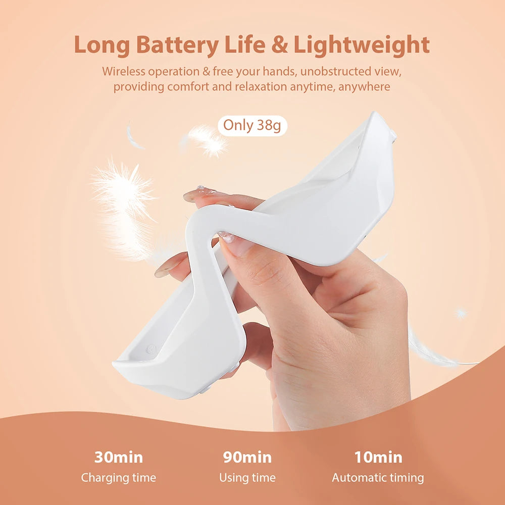 3D Eyes Relax Massager, Red Light, Fine Line Relax Massager for Dark Circles