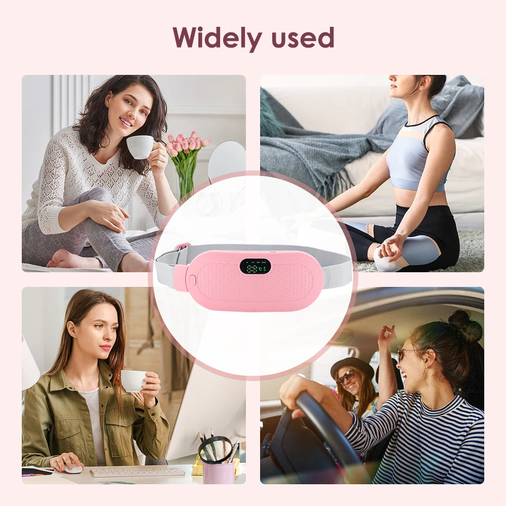 Menstrual Period Pain Relief Device, 5-Level Heating Pad, Electric Massager, Women