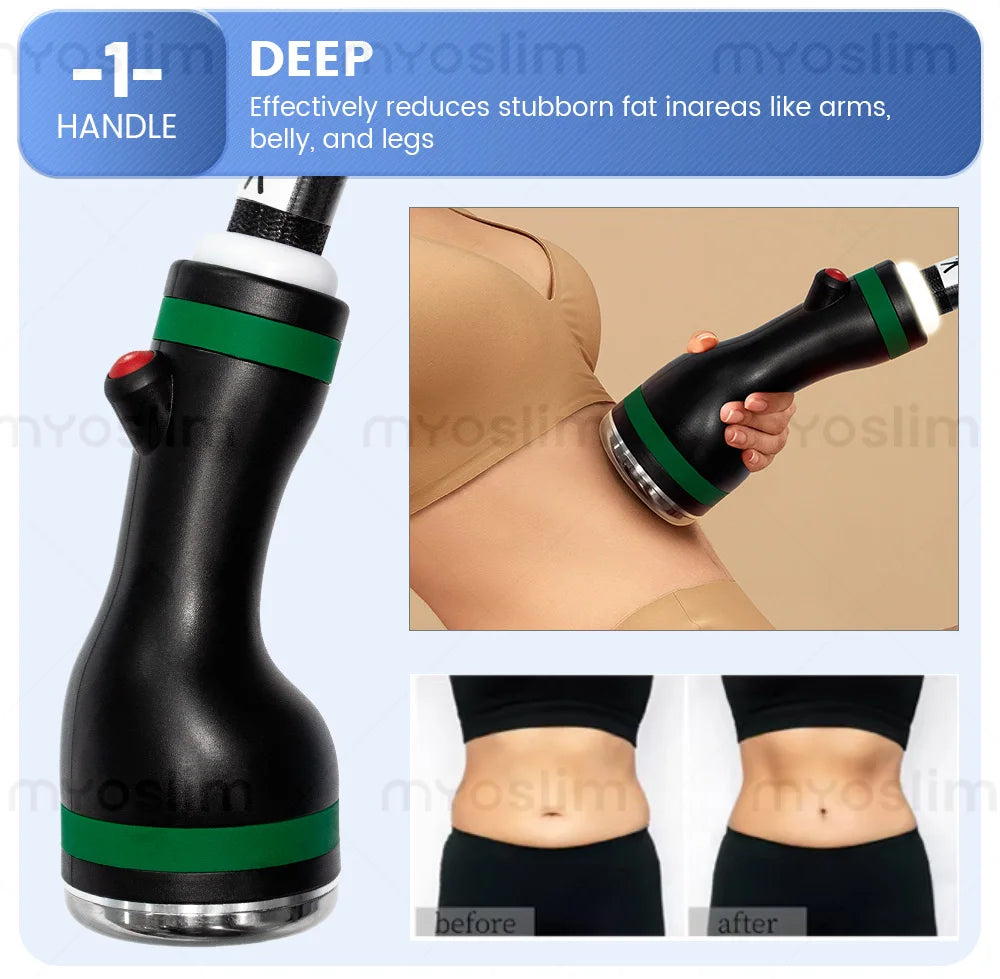 New Pro 3 Handles, Micro Wave 80% Fat Reduction, Safe Weight Loss, Eliminate Double Chin Removal