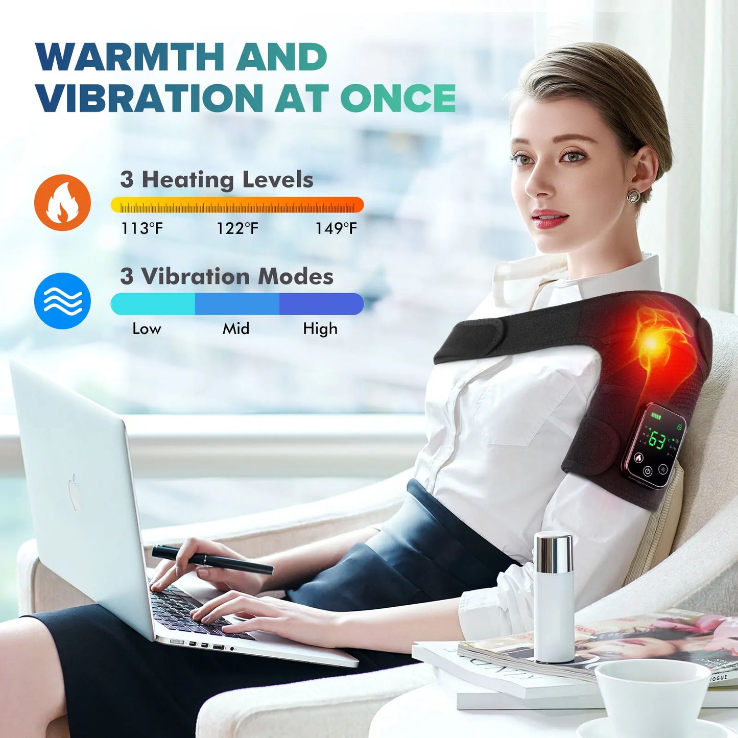 Knee Heating Massager, Arthritis Relief