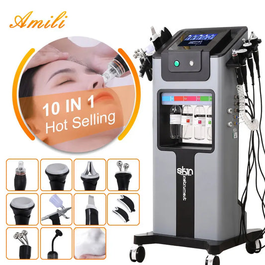 Hydra aqua 10 in 1, facial peeling diamond, dermabrasion facial machine skim Care