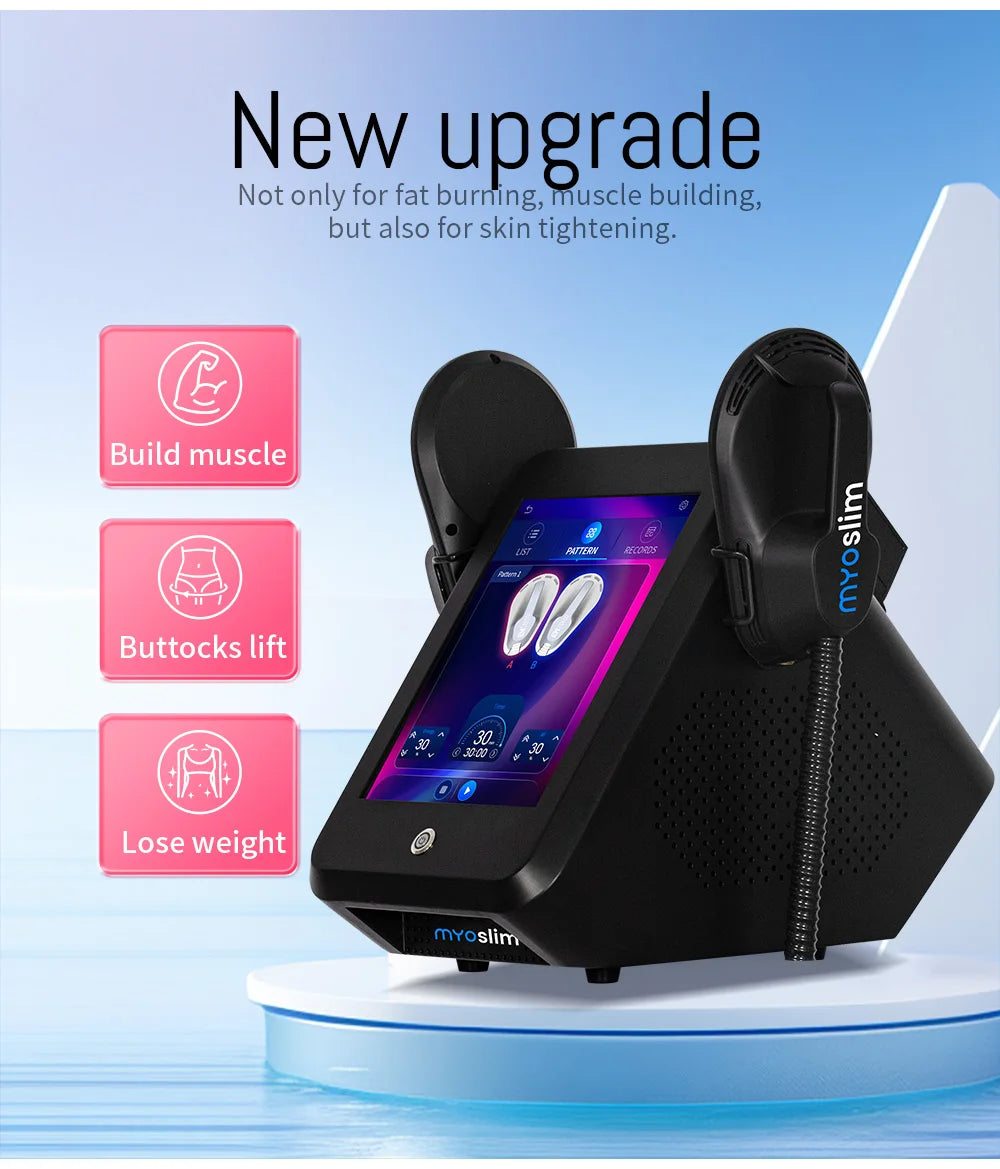 Body Sculpt Machine, 15 Electromagnetic, Slimming Fat, Muscle and Pelvic Body EMS