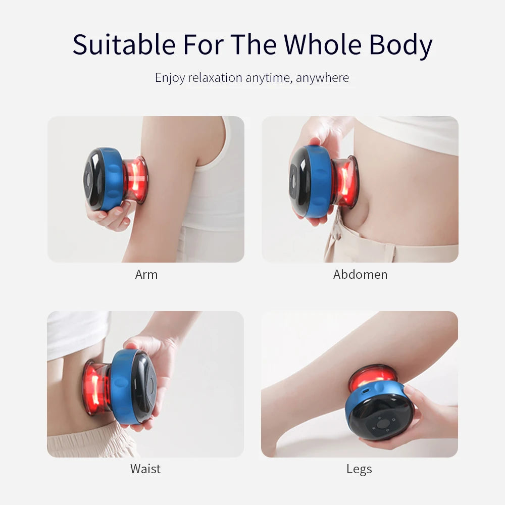 Intelligent Vacuum Cupping Massage, Electric Heating, Physical Fatigue Relieve Health Guasha Cans