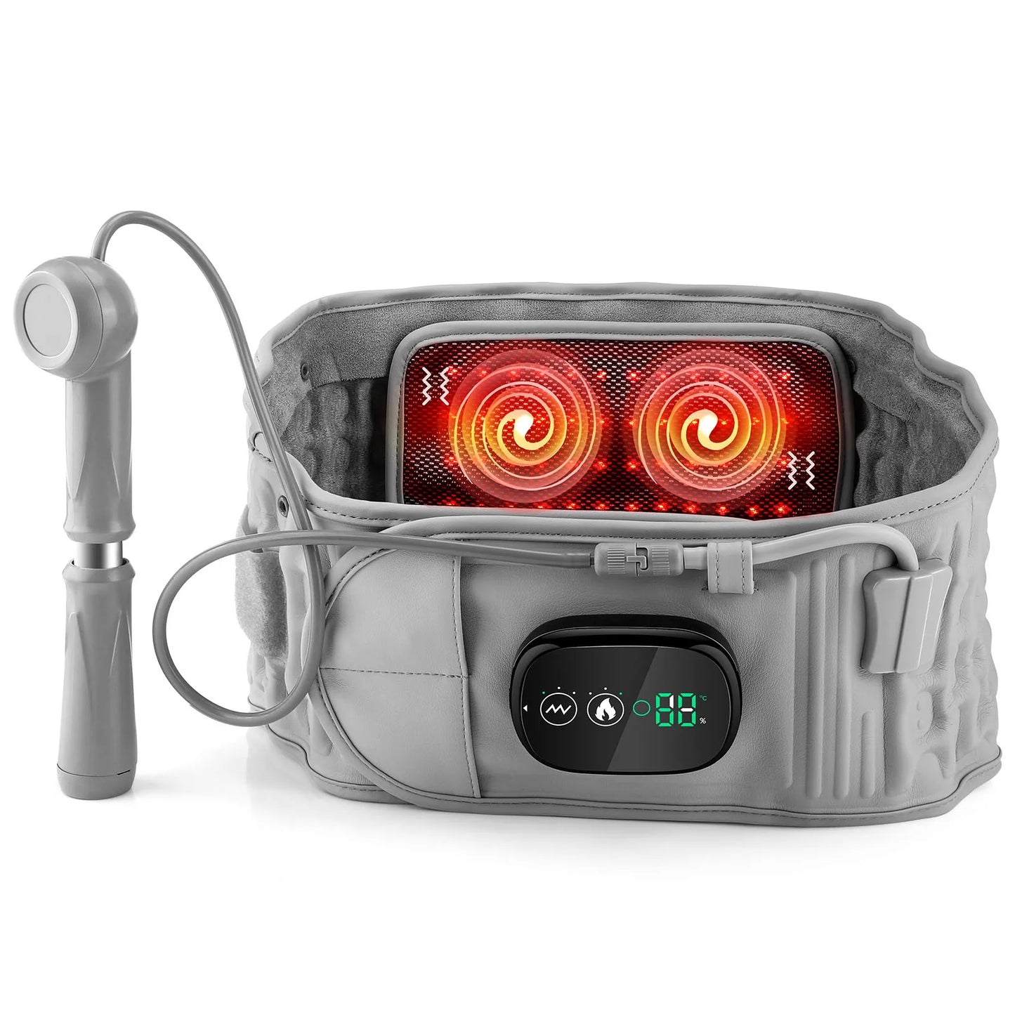Infrared Heating Waist Massager, Electric Belt Vibration,