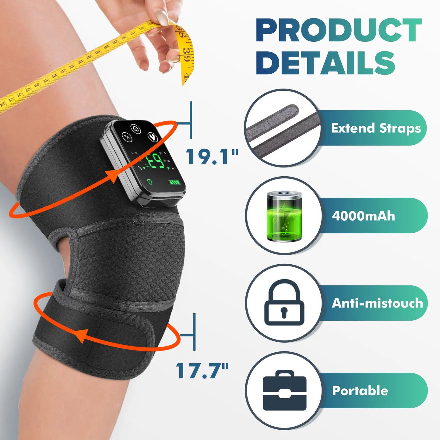 Knee Heating Massager, Arthritis Relief
