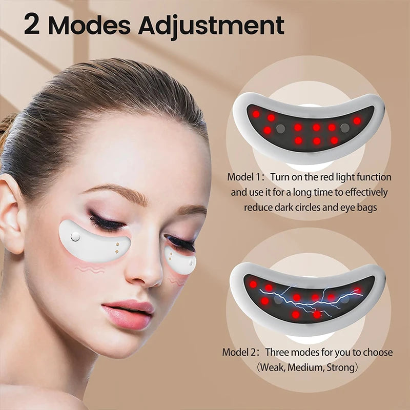 EMS Pulse Micro current, Relieve Fatigue, Reduce Dark Circles, Lines, Swelling, Anti-Wrinkle