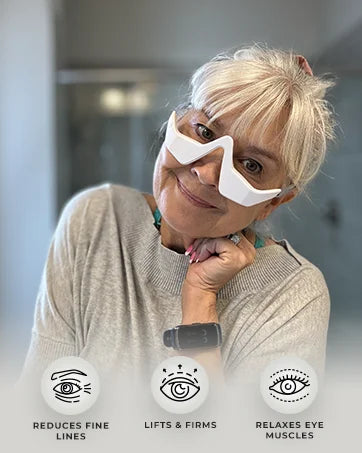 Revital Eyes by BOTANIQUE PARIS – Red Light Therapy Glasses – Under Eye Device for Dark Circles