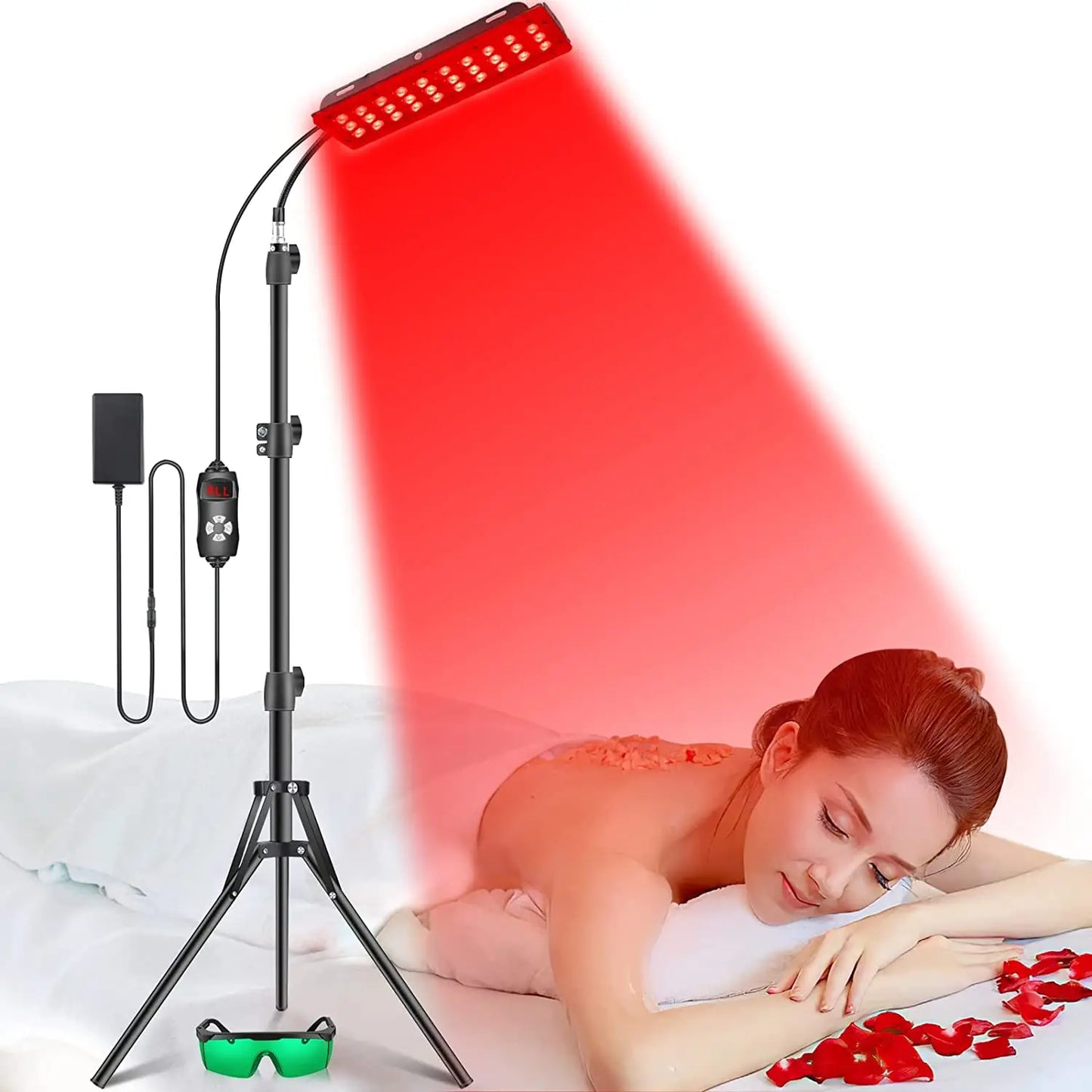 Red Light Therapy Lamp For Full Body, Stress Relief Daily Skin Care 660nm 850nm
