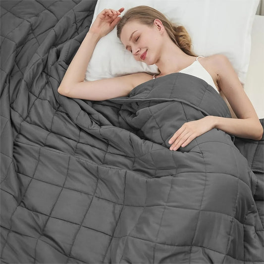 Weighted Blanket 20lbs for Adults, 48x72 Twin Full Size