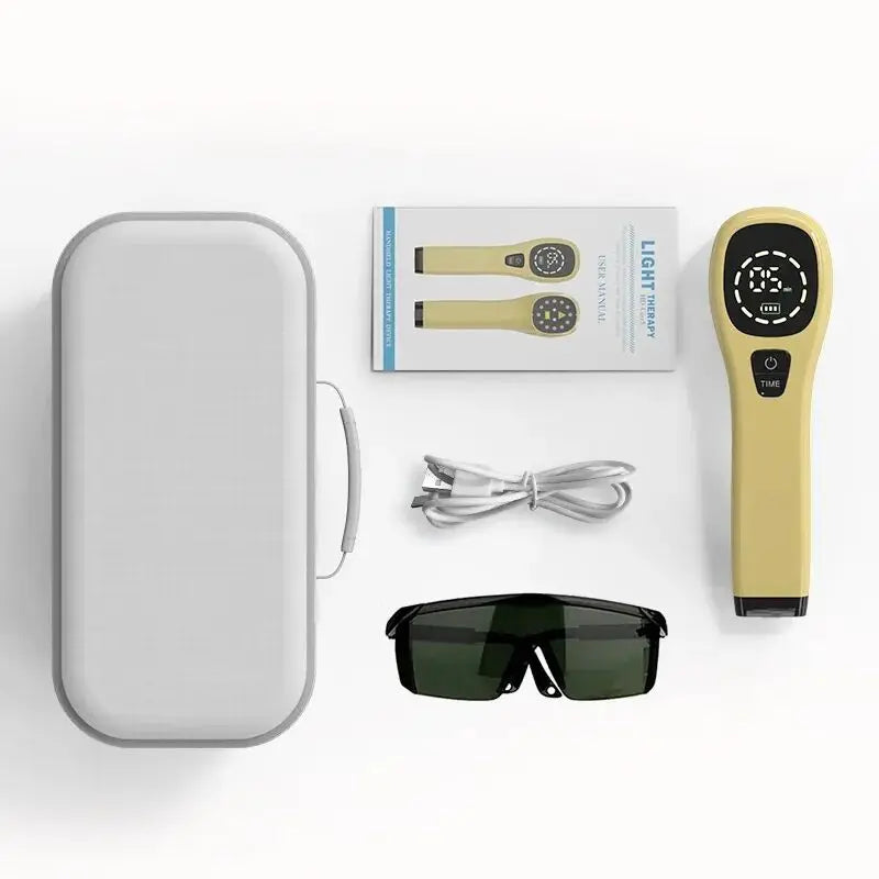 Pet Pain Relief  650nm 808nm, Cold Low Level Laser, Red Light Therapy Device, Dog, Cat  Physical Muscle Therapy Equipment