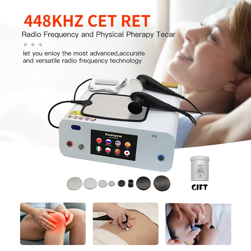 Thermo Therapy, 448K CET RET High Weight Loss, Relieves Pain Machine, Lifts Firming Skin, Accelerates Lymphatic Circulation
