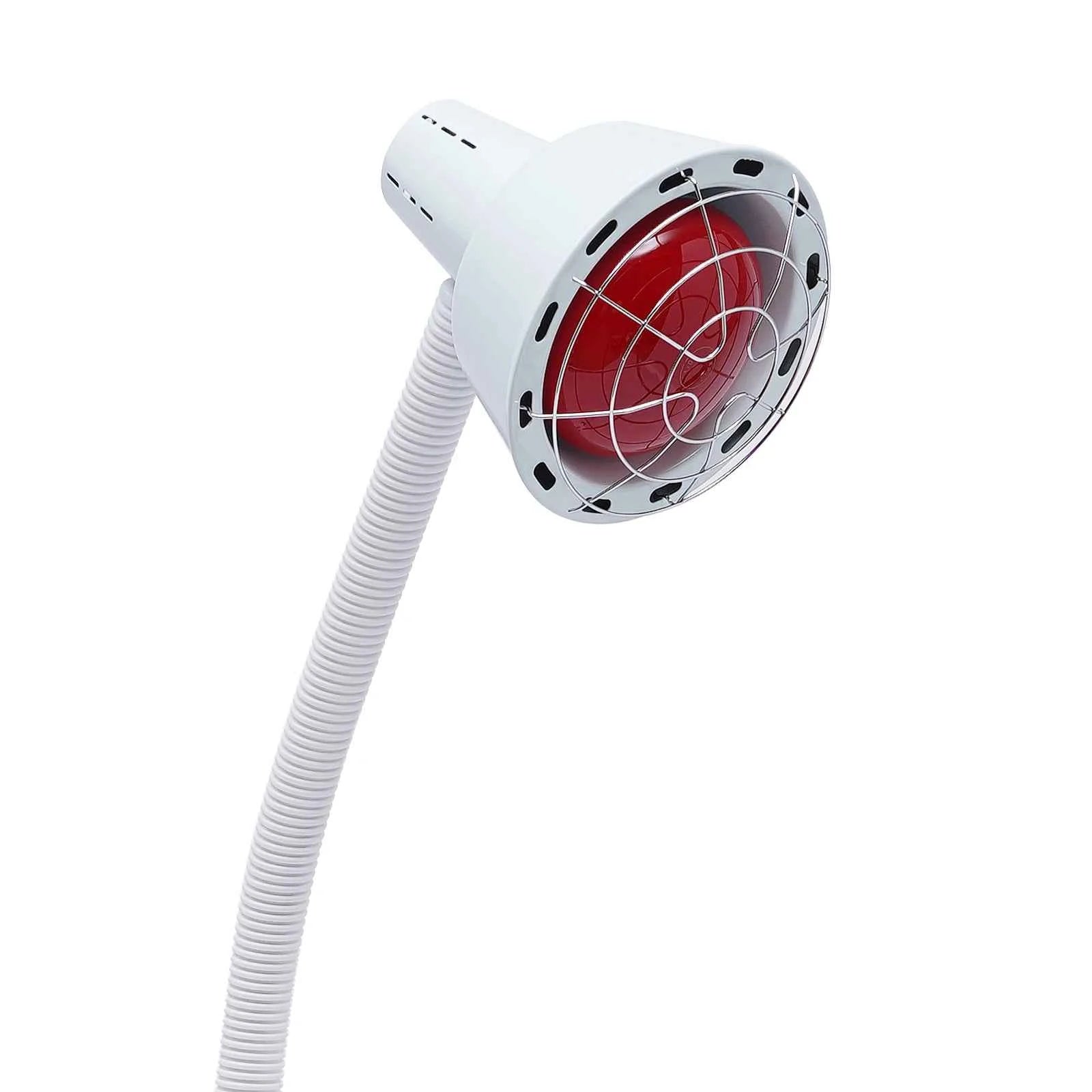 275W Infrared Heat Lamp, Near Red with Flexible Arm, Standing Lamp for Relieve Joint and Muscle Aches 110V
