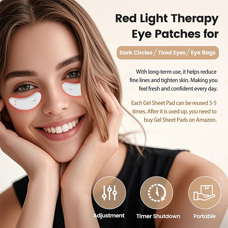 EMS Pulse Micro current, Relieve Fatigue, Reduce Dark Circles, Lines, Swelling, Anti-Wrinkle
