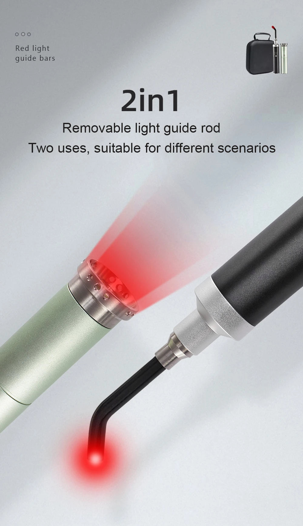 Infrared Red Light Therapy, Lamp Cold Sore Treatment, Device for Nose, Ear, Hands, Joints, Knee, Feet, and Body Pain Relief.