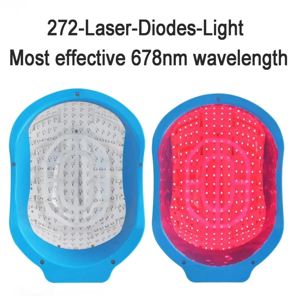 Red Light, Repair Hair, Follicle Helmet, Anti Hair Loss