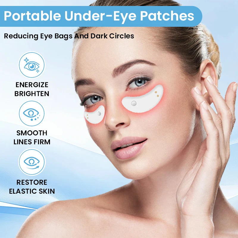 EMS Pulse Micro current, Relieve Fatigue, Reduce Dark Circles, Lines, Swelling, Anti-Wrinkle