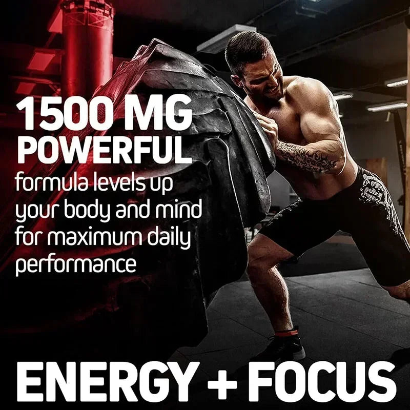 Ginseng Supplement - Enhances Endurance,Strength and Mood Balance Strong for Energy, Stamina and Focus