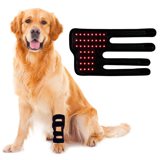 Dog/Cat Leg Wrap, Red Light Therapy, Pain Relief