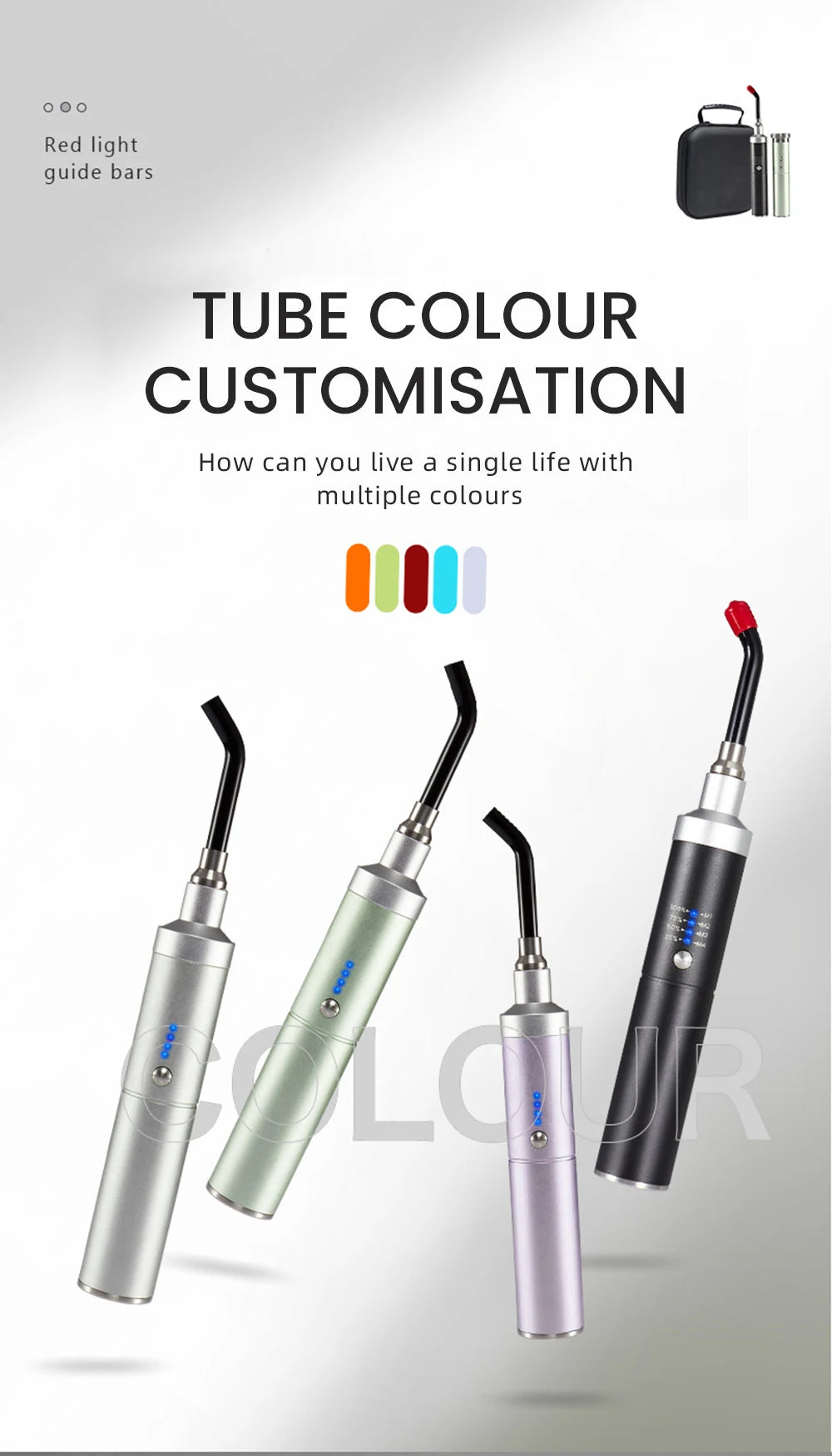 Infrared Red Light Therapy, Lamp Cold Sore Treatment, Device for Nose, Ear, Hands, Joints, Knee, Feet, and Body Pain Relief.