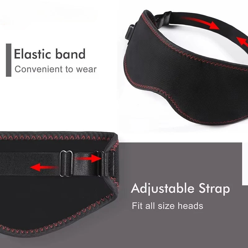 Heated Eye Mask, for Dry Eyes, and Dark Circles, 3 Heat Levels